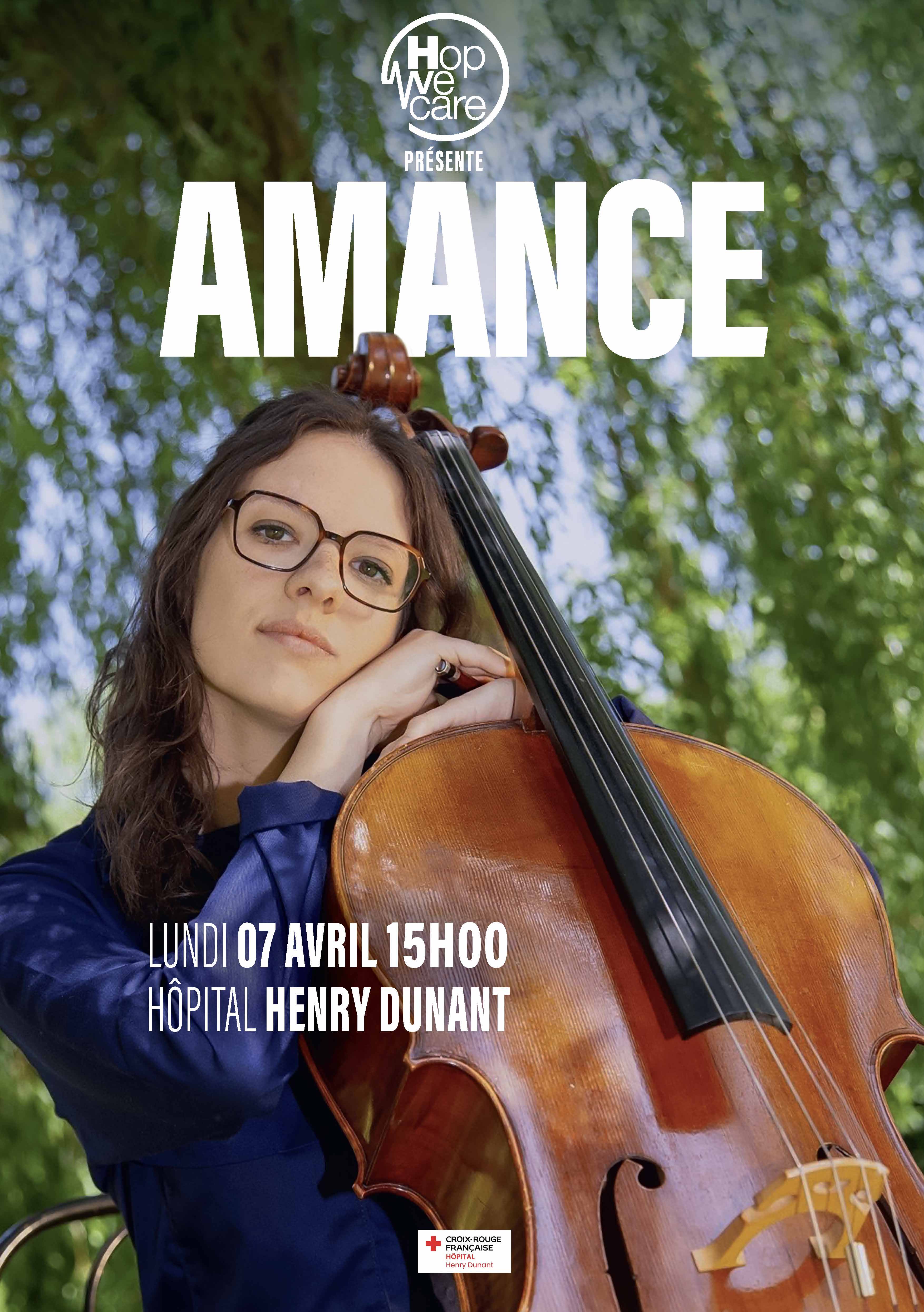 Affiche — Amance — Hôpital Henry Dunant