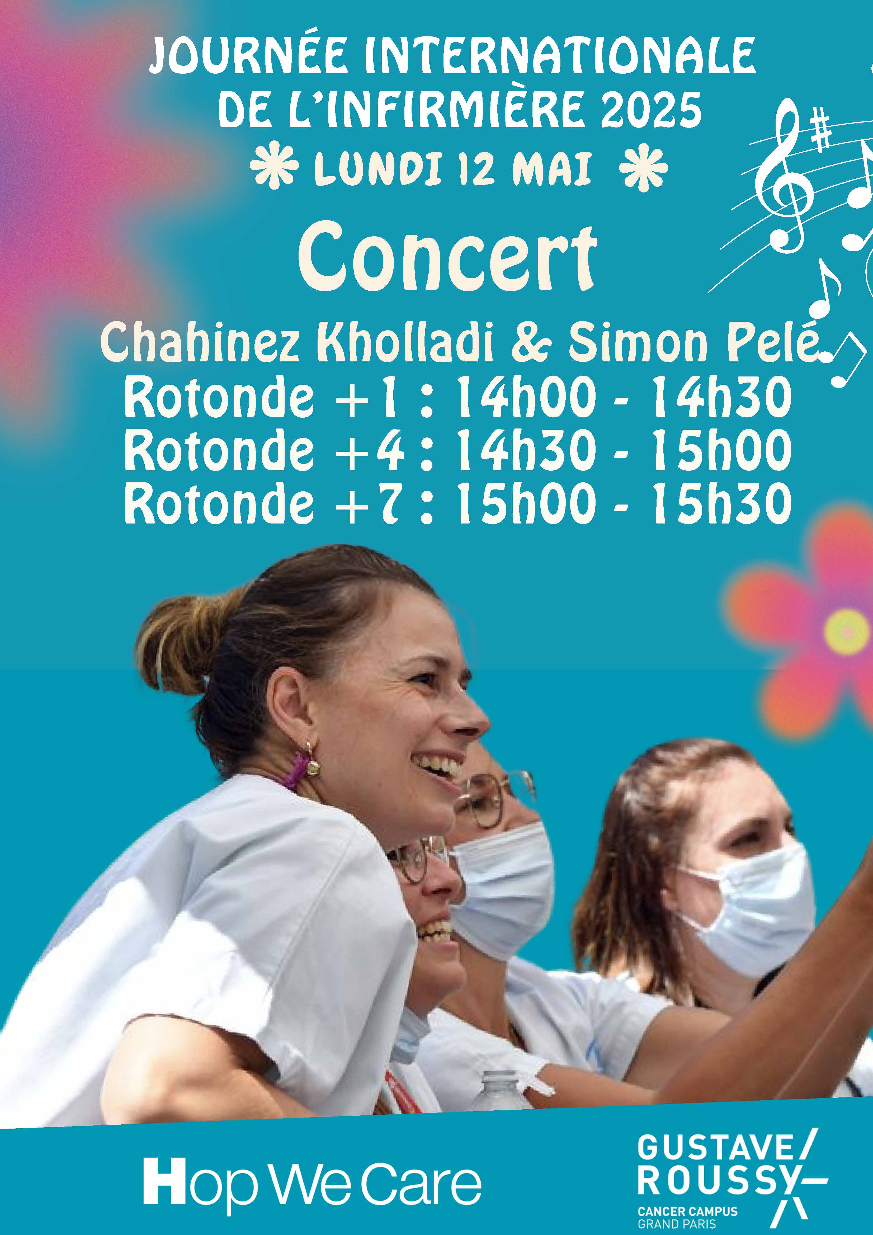 Affiche — Chahinez Kholladi & Simon Pelé — Gustave Roussy