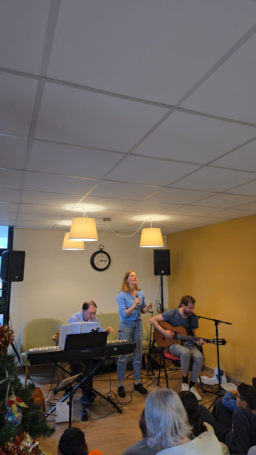 Alice Poussin, Eric Penso & Sami Mohellebi — EHPAD Le Vallon — CH Martigues — photo 1