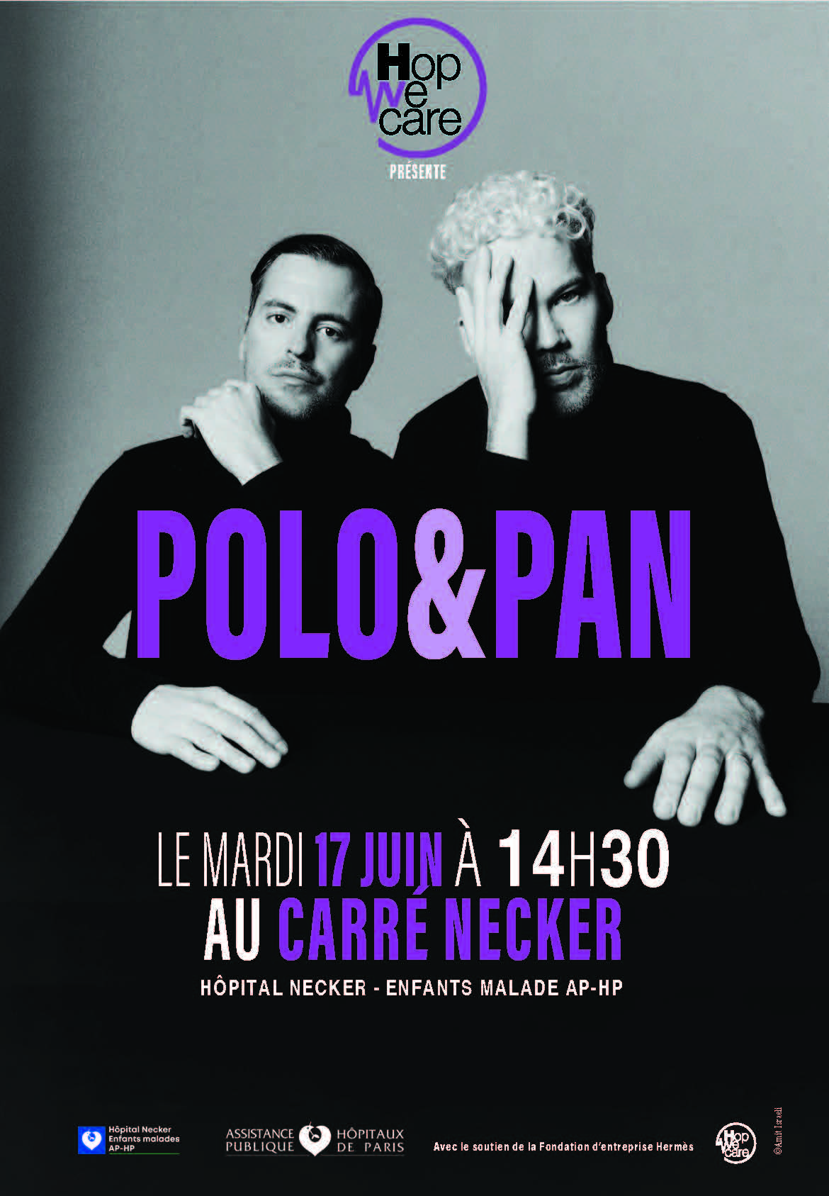 Affiche — Polo & Pan — Hôpital Necker Enfants-Malades