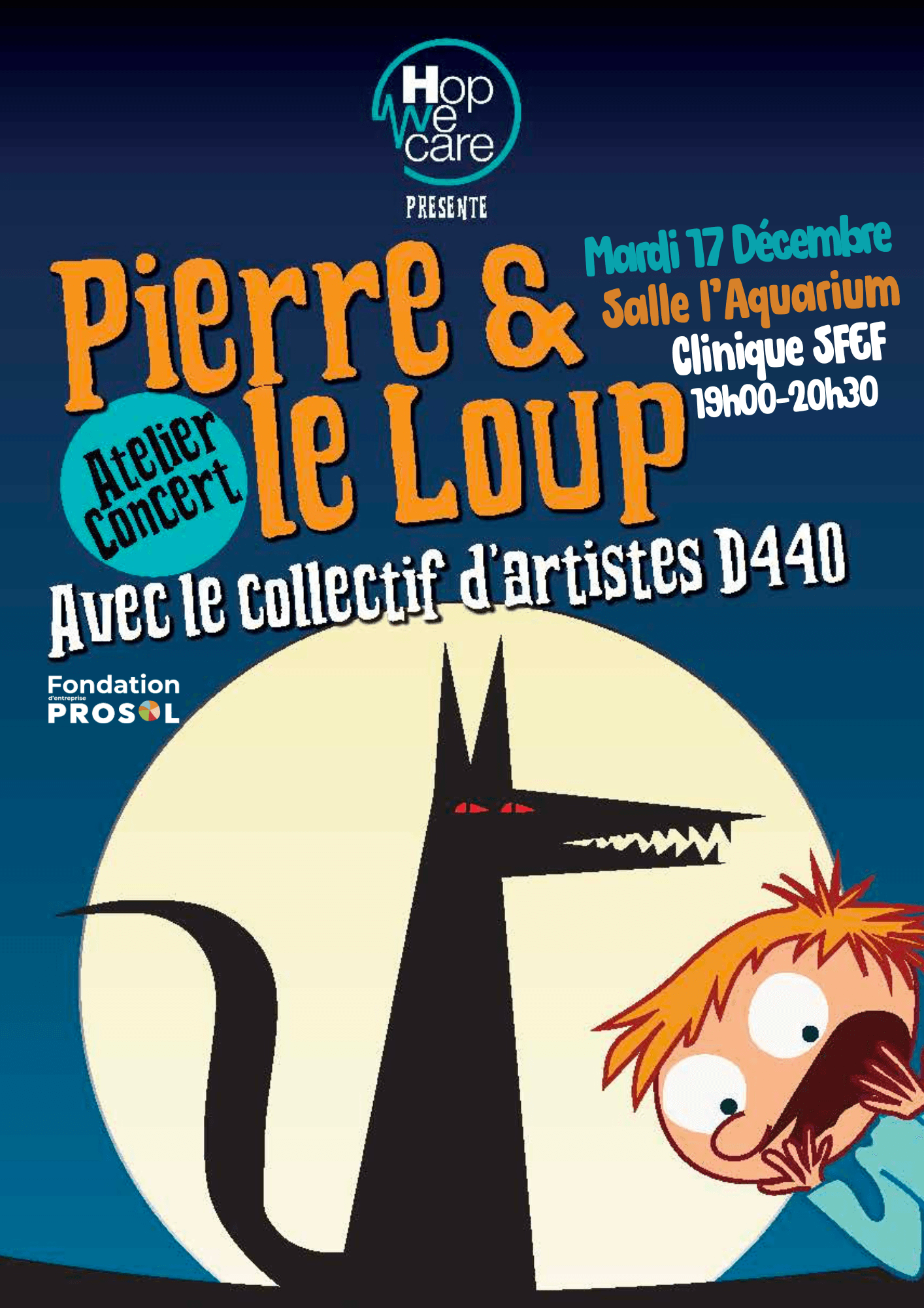 Affiche — Concert — Clinique FSEF