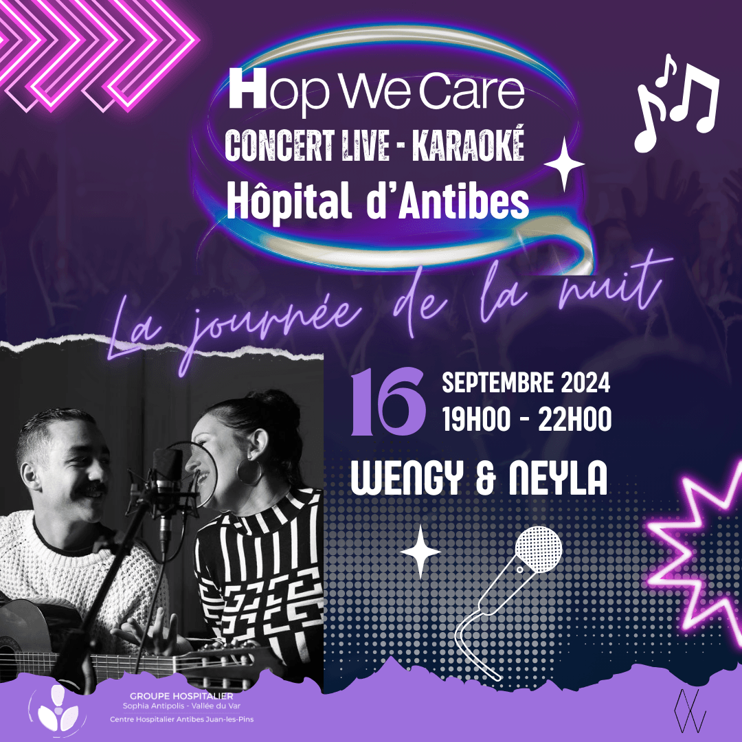 Affiche — Concert — Hôpital d’Antibes