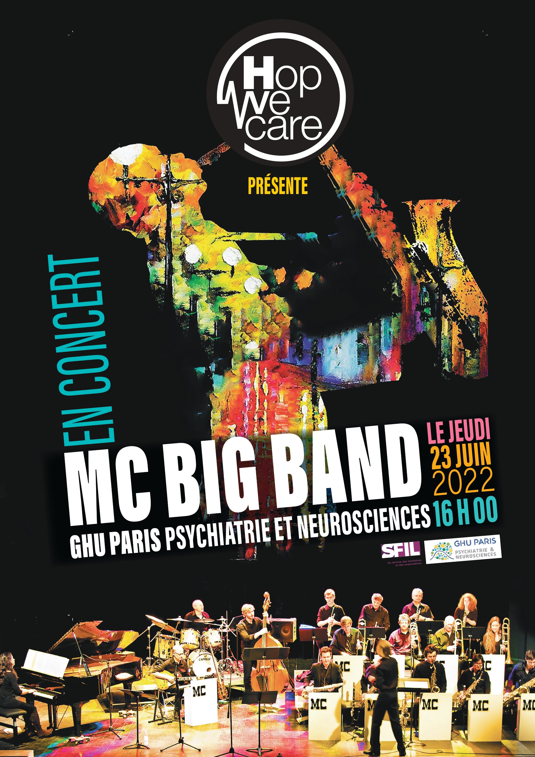 Affiche — Concert — GHU Psychiatrie & Neurosciences