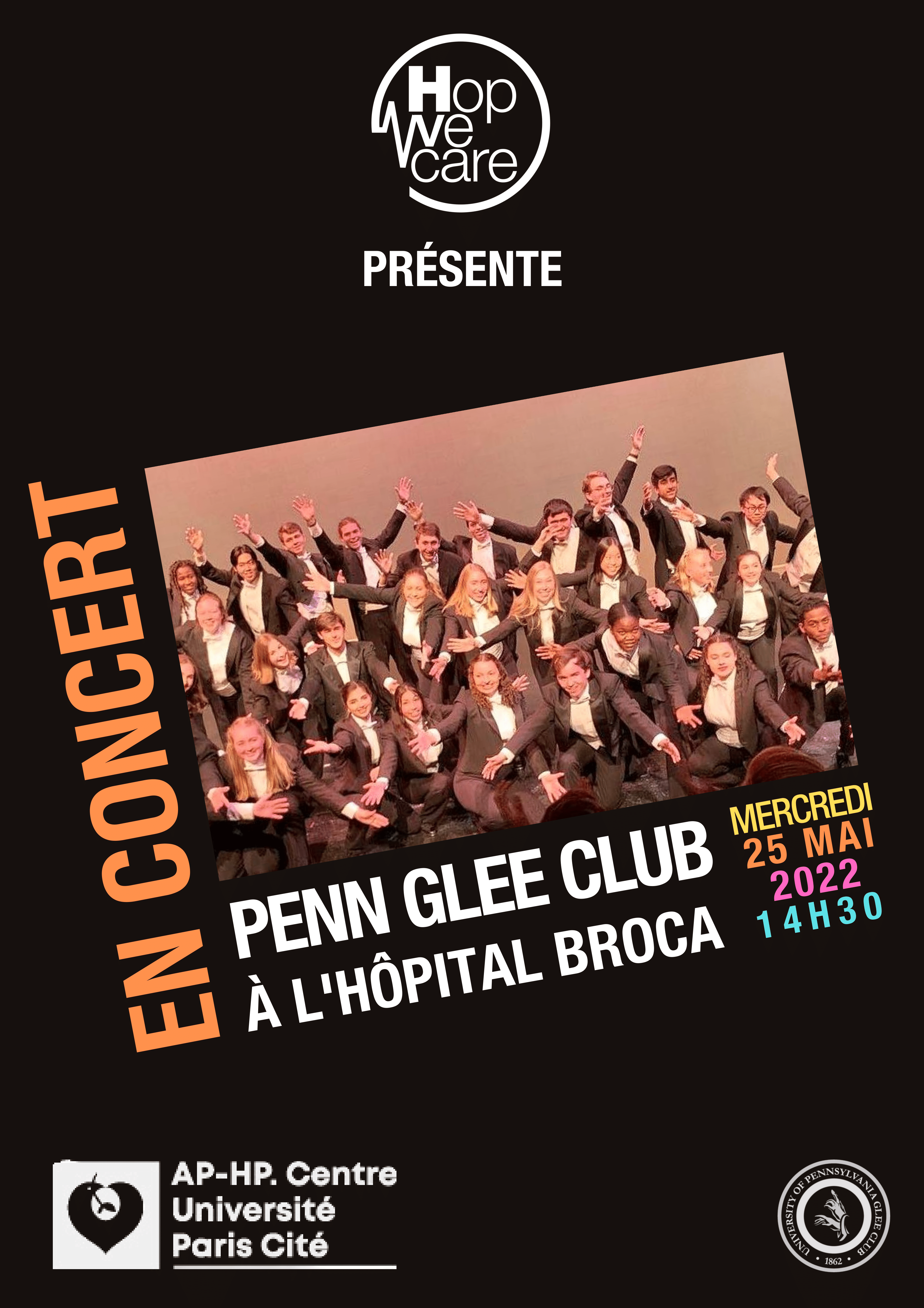 Affiche — Concert — Hôpital Broca