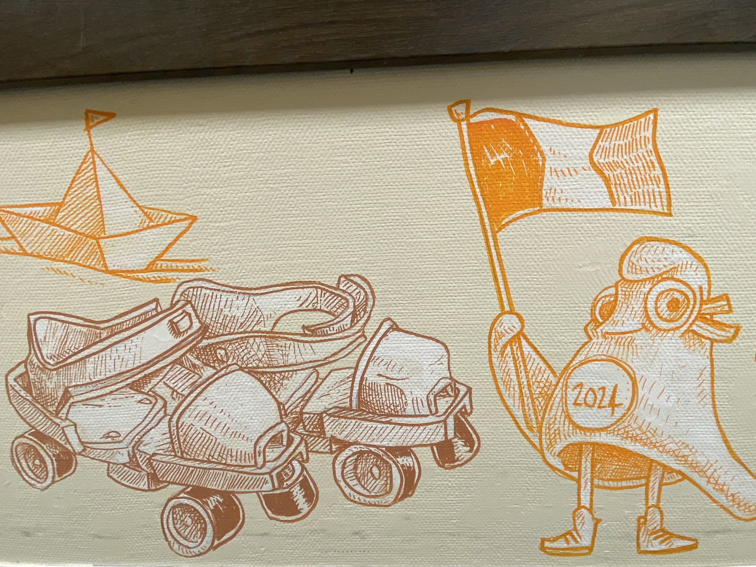Fresque Olympique au CHU de Lille — photo 2