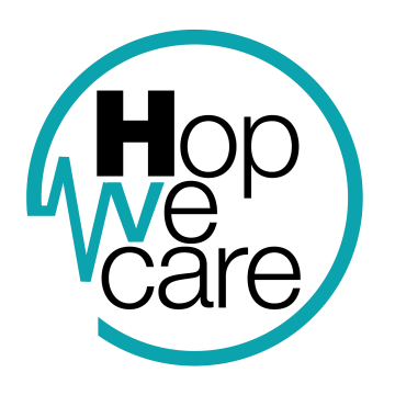 Logo Hop We Care
