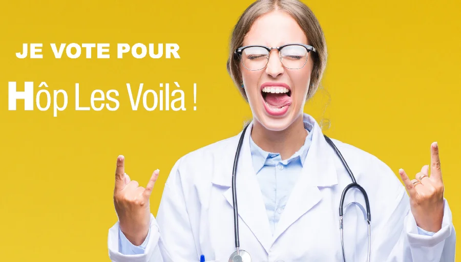 Je vote pour Hôp Les Voilà !