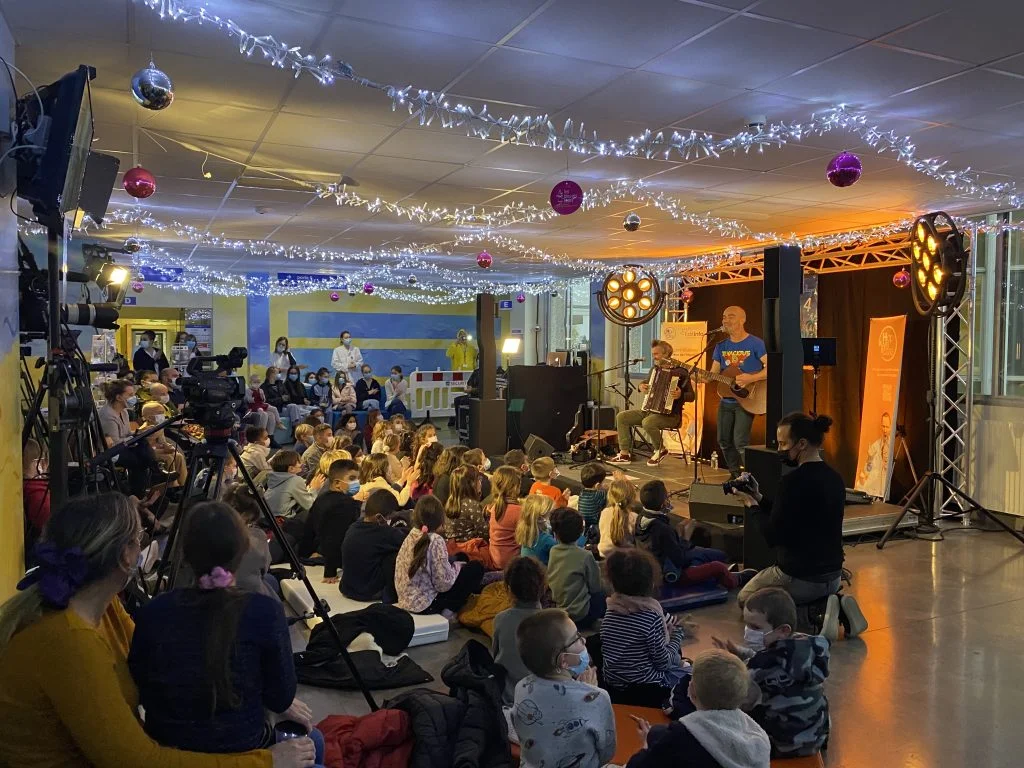 Concert d'Aldebert au CHRU de Nancy â€” photo 1
