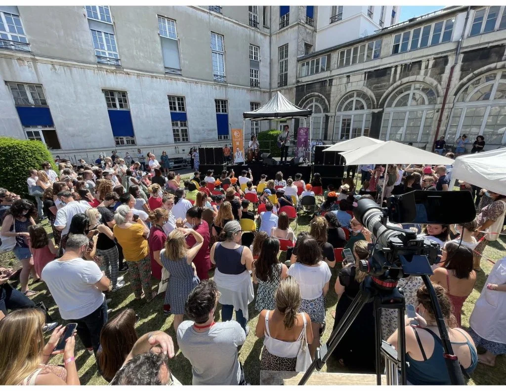 Concert de -M- Ã  l'hopital Necker â€” photo 9