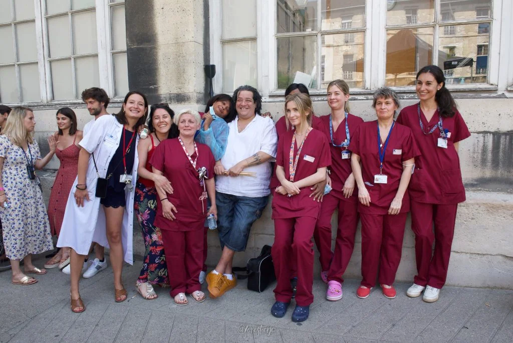 Concert de -M- Ã  l'hopital Necker â€” photo 8